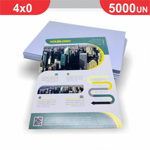 Folheto - 5000 unidades