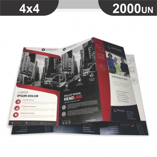 Folder - 2000 unidades