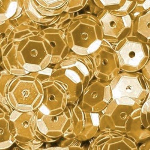 Lantejoula Metalizada 2g Dourada