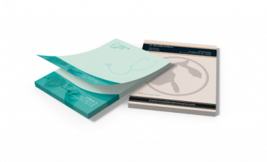 Bloco/Receituário com 100 folhas Sulfite 75g Preto e Branco 15x21cm - 1x1 - 2 unid