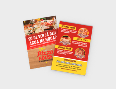 Cartaz/Pôster/Folder/Papel Bandeja/Tapete para Carro Couchê 150g Sem Verniz 30x42cm - 4x1 - 10 unid