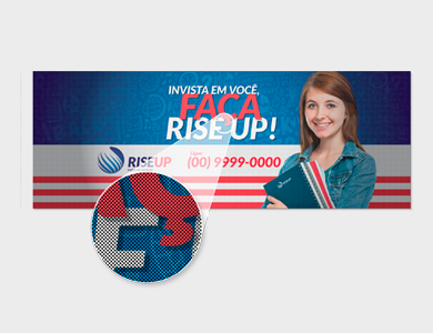 Adesivo Perfurado 80x40 cm - 4x0 - 1000 unid