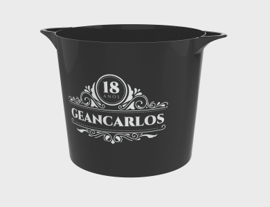 Balde de Gelo 5 Litros - 1 Cor de Impressão - 1x0 - 10 unid