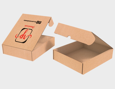 Caixa de Papelão Personalizada 300 - 4L - 22,8x18x5cm - 4x0 - 250 unid