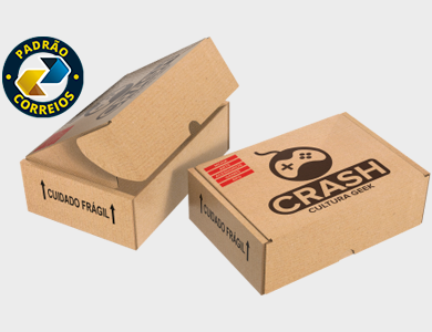 Embalagem para Correios/Ecommerce 04 Papelão 340g 22,5x15,5x7,5cm - 4x0 - 500 unid