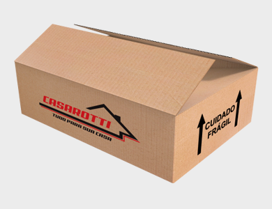 Caixa de Papelão Personalizada N° 22 - 45,7x31,9x19,2cm - 4x0 - 1000 unid