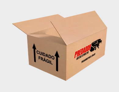 Caixa de Papelão Personalizada Nº 19 - 28,7x20,2x11,4cm - 4x0 - 250 unid