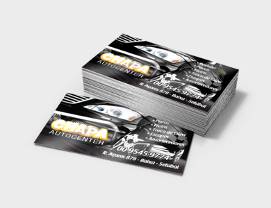 Cartão de Visita Metal Premium 9x5cm - 4x0 - 5000 unid