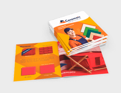 Manuais e Catálogos Couchê 120g Sem Verniz 10x15cm 8 Páginas - 4x4 - 2500 unid