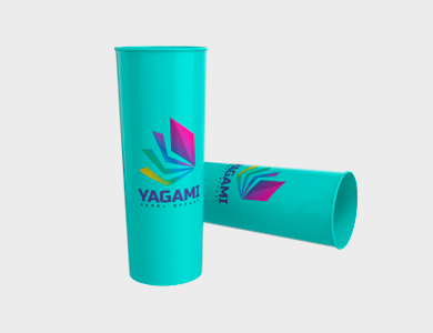 Copo Long Drink 350ml - 1 Cor de Impressão - 1x1 - 10 unid