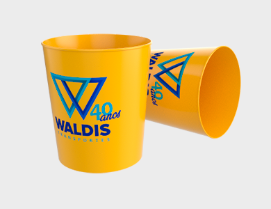 Copo Nature 270ml - 1 Cor de Impressão - 1x1 - 100 unid