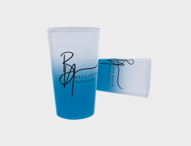 Copo Twister Degradê 575ml - 1 Cor de Impressão - 1x1 - 10 unid