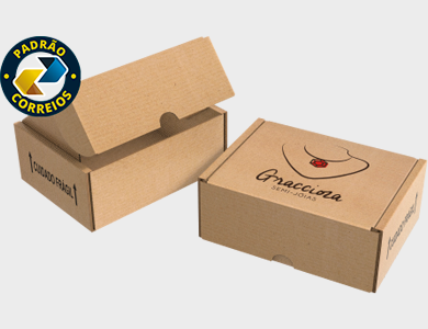 Embalagem para Correios/Ecommerce PAC P2 02  Papelão 340g 14,5x10,5x5,5cm - 4x0 - 100 unid