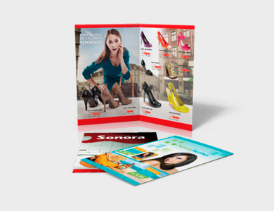 Encarte Supermercado/Loja Couchê 80g Sem Verniz 31x44cm - 4x4 - 250 unid