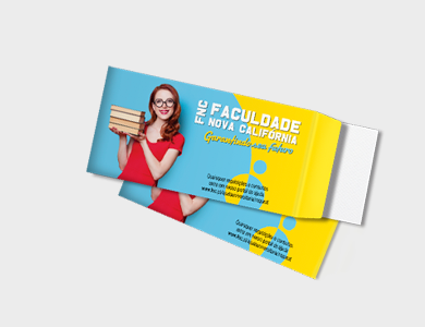 Envelope Aba Lateral Sulfite 120g Sem Verniz 23x11,3cm  - 4x0 - 250 unid