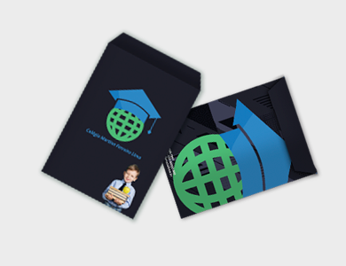 Envelope Saco Extra Pequeno Sulfite 90g Sem Verniz 17,5x24,5cm - 4x0 - 10 unid