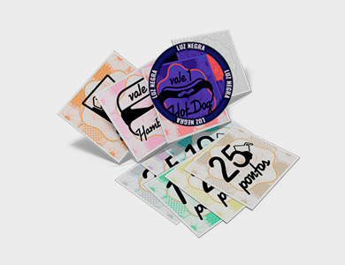 Ficha de Segurança Papel Filigranado 120g 4,2x3,7 cm - 4x0 - 1000 unid