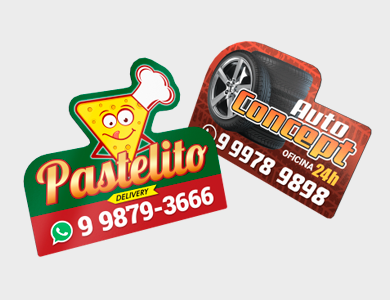 Ímã de Geladeira com Faca Personalizada Supremo 4x5cm - 4x0 - 5000 unid