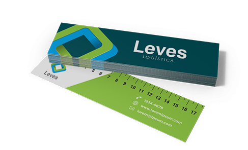 Régua Couchê 250g Verniz Total Frente 5x22,5cm - 4x1 - 200 unid