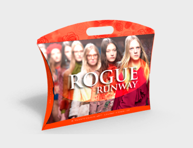 Caixa Travesseiro Grande com Alça Couchê 300g Verniz Total Frente 32x7x26,9cm - 4x0 - 100 unid