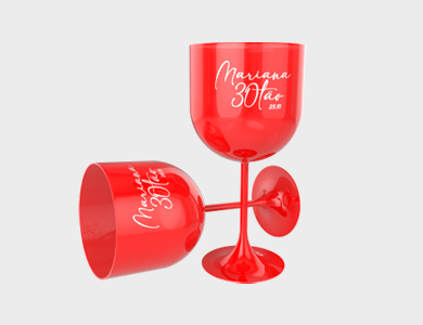 Taça de GIN 650ml - 1 Cor de Impressão - 1x1 - 50 unid