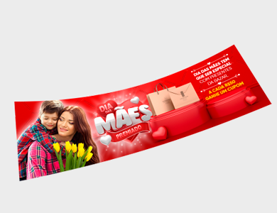 Adesivo em Adesivo Vinil por m² - 4x0 - 1 unid